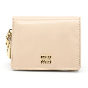 MIU MIU �~���E�~���E (5MV204 2IGA) ��܂���z F236 CIPRIA �x�[�W�� �p�E�_�[�s���N �~�j���z �~�j�E�H���b�g �R���p�N�g ���f�B�[�X �u�����h ���^�� ���S �}�e���b�Z���U�[ �p�h���b�N�`���[��