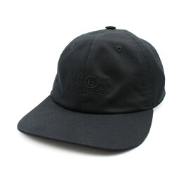 MM6 エムエムシックス メゾンマルジェラ ベースボールキャップ　SH0TC0002 S78611　メンズ ナンバリングロゴ刺繍 帽子 キャップ　BLACK　ブラック