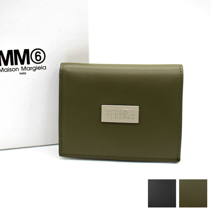MM6 LEATHER WALLET エムエムシックス レザー ウォレット ユニセックス 