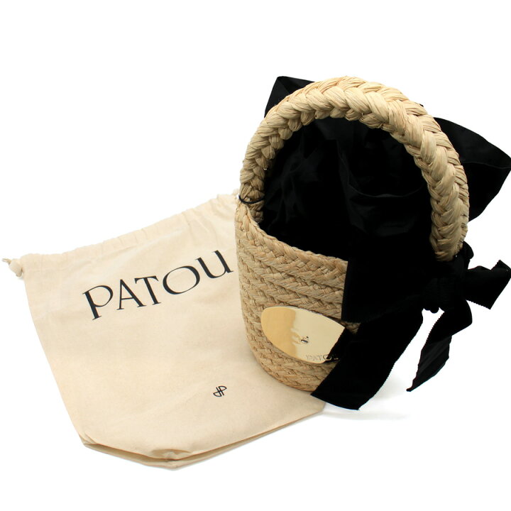楽天市場】パトゥ PATOU( AC0610140) 102V ラフィア バケットバッグ 