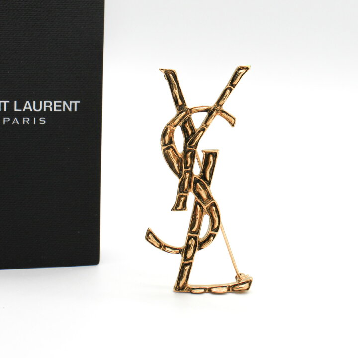 楽天市場】SAINT LAURENT サンローラン 470371 Y1500 8030 ブローチ 
