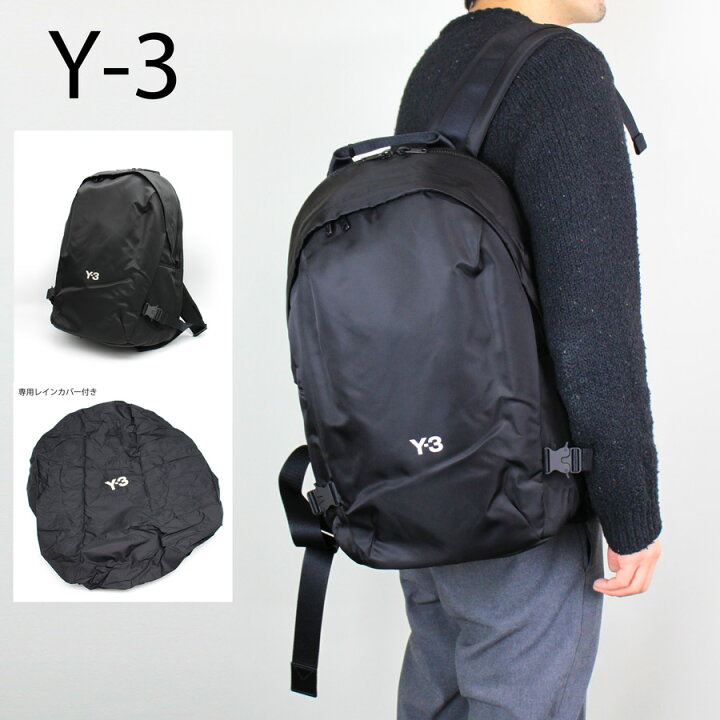 楽天市場】Y-3 ワイスリー (JP4745) Y-3 レインカバー付き ナイロン 