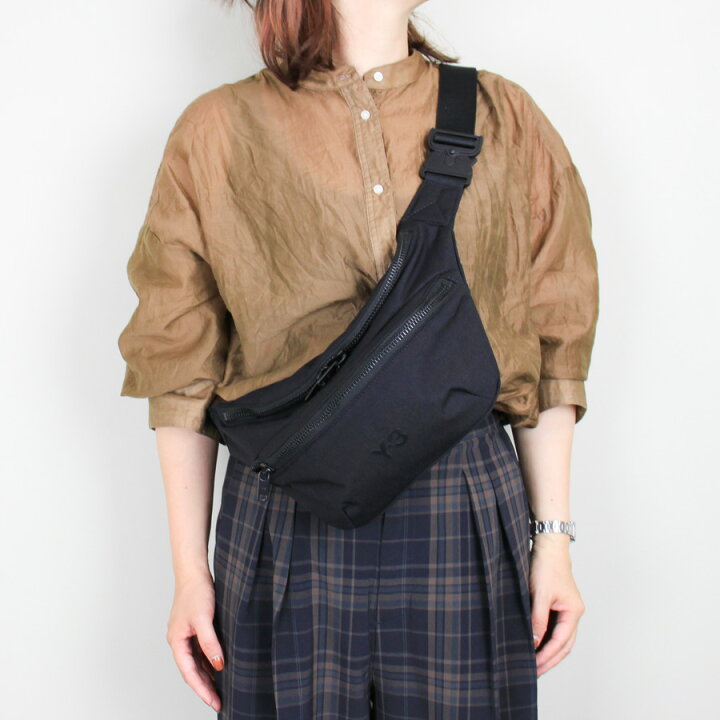 Y-3 ワイスリー JW6221 Y-3 FANNY PACKクロスボディバッグ ナイロン ファニー パック CORDURA素材 BLACK 鞄 ロゴ ヨージ・ヤマモト アディダス adidas メンズ ウィメンズ レディース ユニセックス 男女兼用 2025秋冬新作 Brand Ambassador 店
