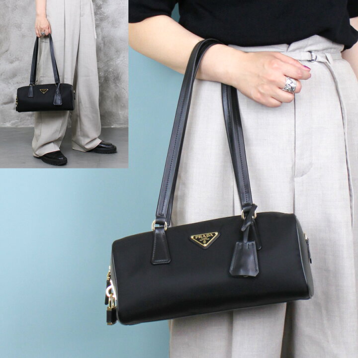 楽天市場】プラダ PRADA ( 1BB127 2C8Q) パドロック付 ミディアム Re 