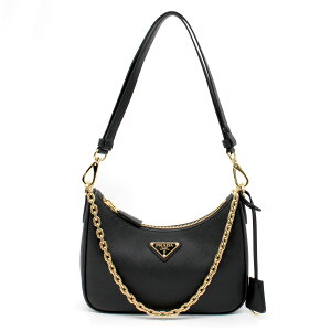 �v���_ PRADA (1BC204 NZV F0632) Re-Edition 1978 Re-Nylon × �T�t�B�A�[�m���U�[ �~�f�B�A���_�u���n���h���o�b�O�N���X�{�f�B�o�b�O �V�����_�[�o�b�O 2WAY �g���C�A���O�����S NERO �� ���f�B�[�X