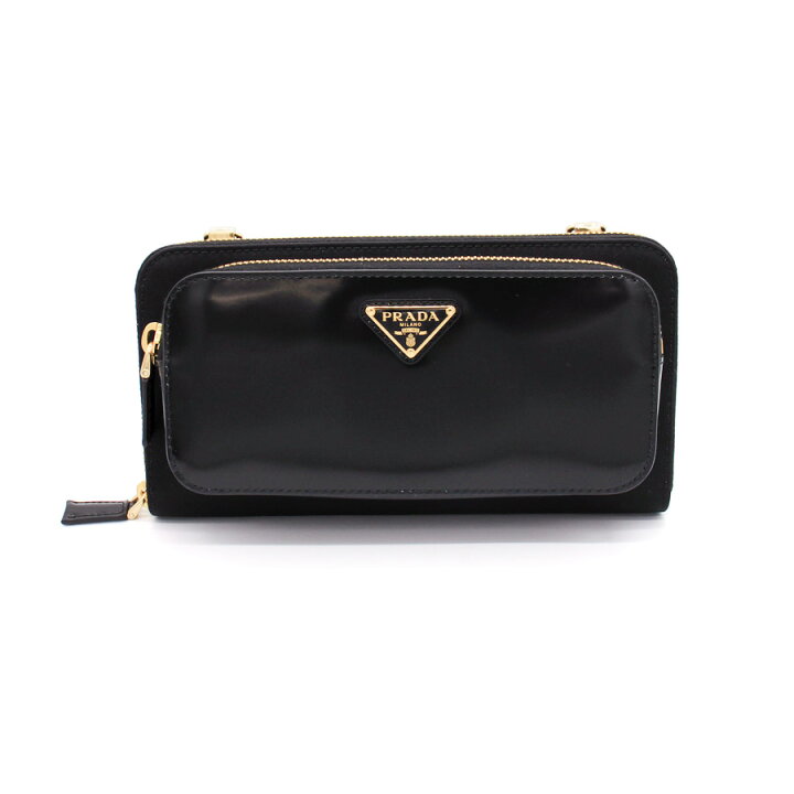 楽天市場】プラダ PRADA (1MT020 R789) Re-Nylon ×ブラッシュレザー 