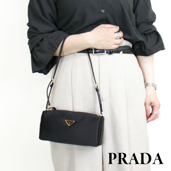楽天市場】プラダ PRADA (1NE064 AC4) サテン ミニバッグ レディース 