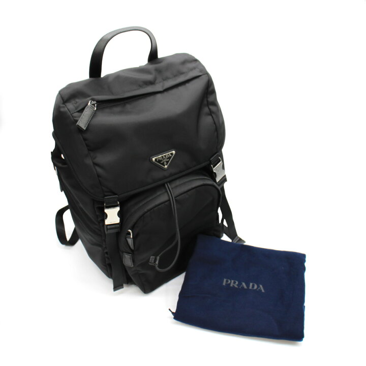 プラダ PRADA TESSUTO TRAVEL バックパック バッグチャーム  