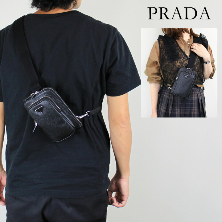 楽天市場】プラダ PRADA (2ZH195 2BBE) レザー スマートフォンケース 
