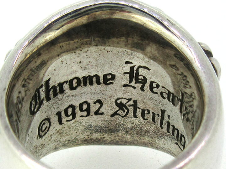 楽天市場】CHROME HEARTS クロムハーツ キーパーリング 12号 SV925  