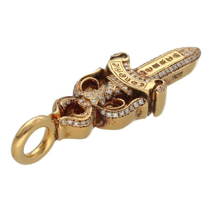 楽天市場】【中古】 CHROME HEARTS クロムハーツ ダブルダガー 22K 