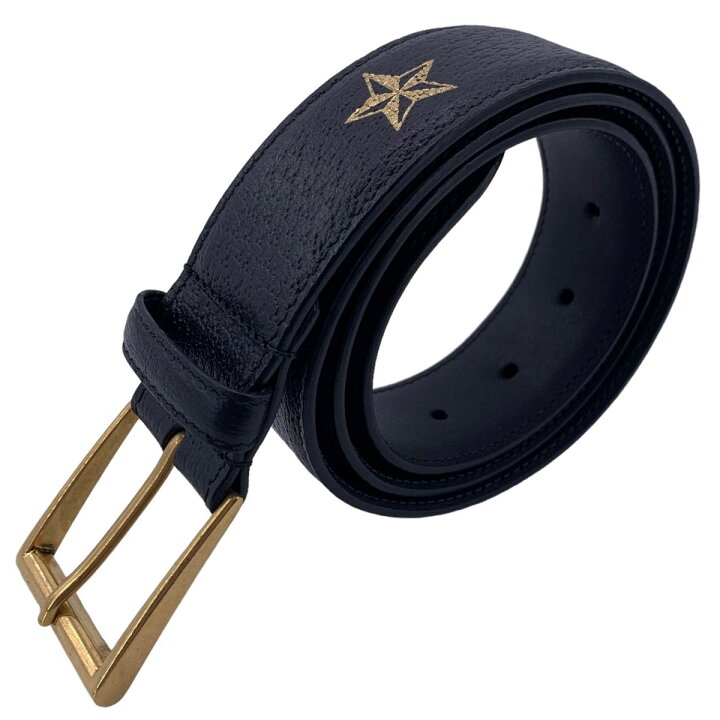 楽天市場】【中古】 GUCCI グッチ メンズベルト 495125 ビー＆スター 