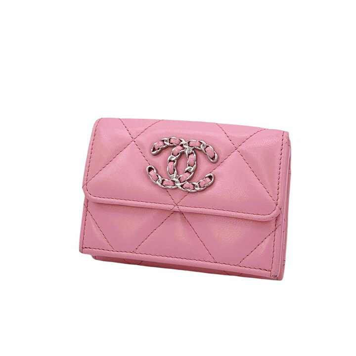 楽天市場】【中古】 CHANEL シャネル 19 スモール フラップ ウォレット 