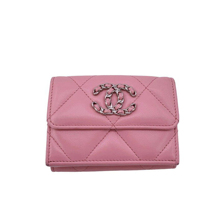 楽天市場】【中古】 CHANEL シャネル 19 スモール フラップ ウォレット  