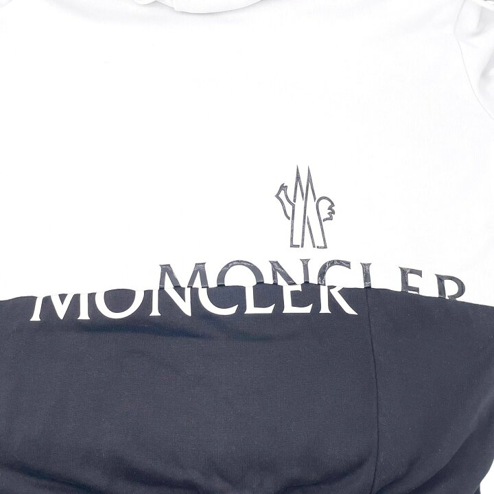 楽天市場】【中古】 MONCLER モンクレール ロゴバイカラープルオーバー 