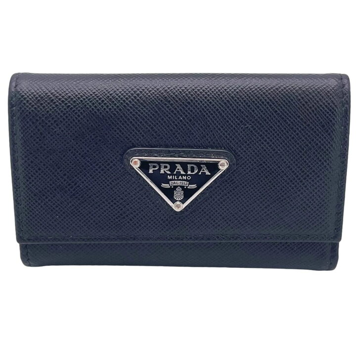 楽天市場】【中古】 PRADA プラダ サフィアーノレザー キーケース 