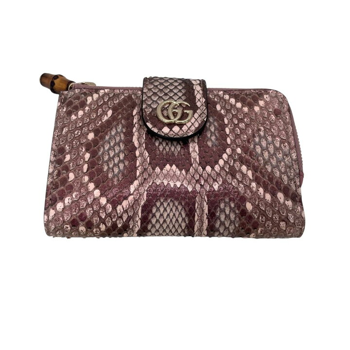 楽天市場】【中古】 GUCCI グッチ ダブルG バンブー パイソン 739498 