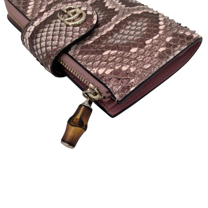 楽天市場】【中古】 GUCCI グッチ ダブルG バンブー パイソン 739498 