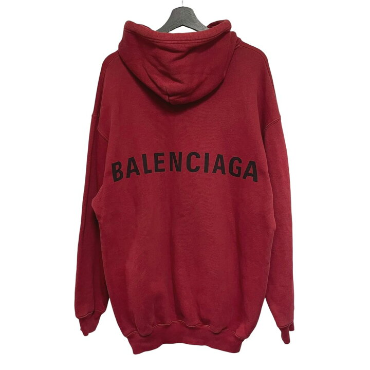 楽天市場】【中古】 BALENCIAGA バレンシアガ バックロゴ プルオーバー 