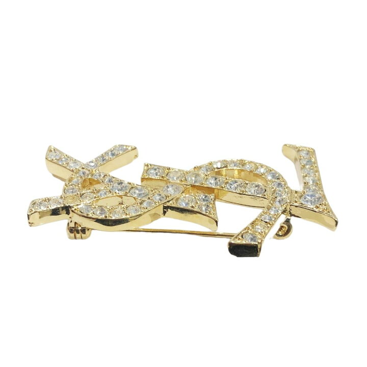楽天市場】【中古】 Saint Laurent サンローラン YSLブローチ ブローチ 