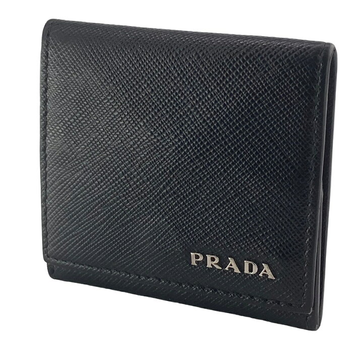 楽天市場】【中古】 PRADA プラダ サフィアーノレザー 折り畳みコイン  