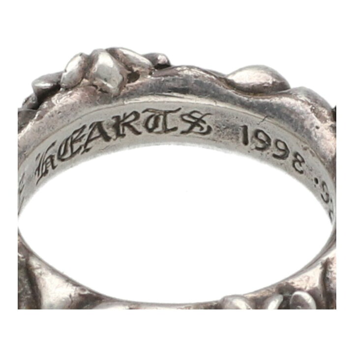 楽天市場】【中古】 CHROME HEARTS クロムハーツ SBTバンド リング 7号  