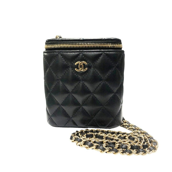 楽天市場】【中古】 CHANEL シャネル AP1466 ミニバニティケース 