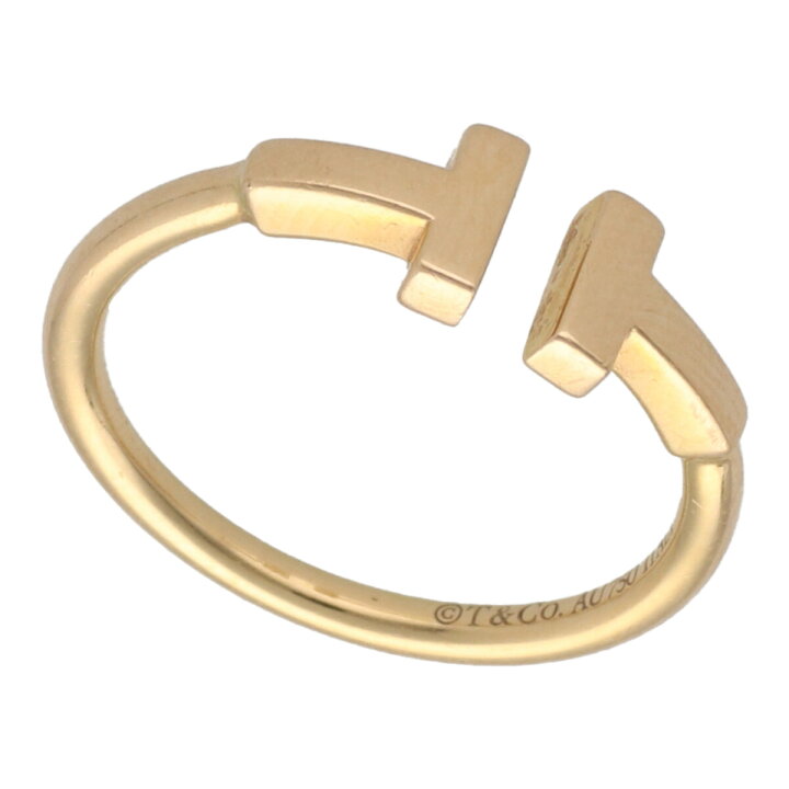 楽天市場】【中古】 Tiffany ＆ Co. ティファニー Tワイヤー リング YG  