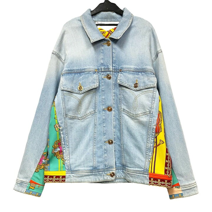 楽天市場】【中古】 VERSACE ヴェルサーチ メデューサボタン デニム  