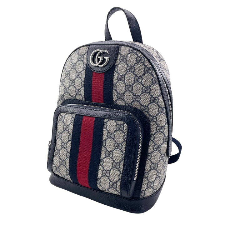 楽天市場】【中古】 GUCCI グッチ バックパック・リュック GGロゴ  