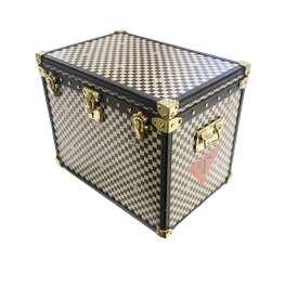 【中古】 LOUIS VUITTON ルイ・ヴィトン 置物 ダミエ マルシャポー トランクオブジェ ペーパーウエイト 23000945 YM