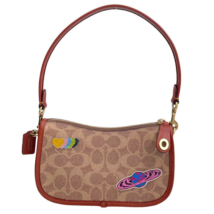 楽天市場】【中古】 COACH コーチ コズミック コーチ スウィンガー 20 
