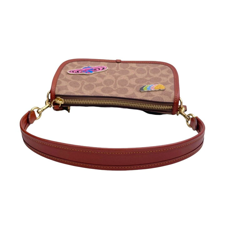 楽天市場】【中古】 COACH コーチ コズミック コーチ スウィンガー 20 