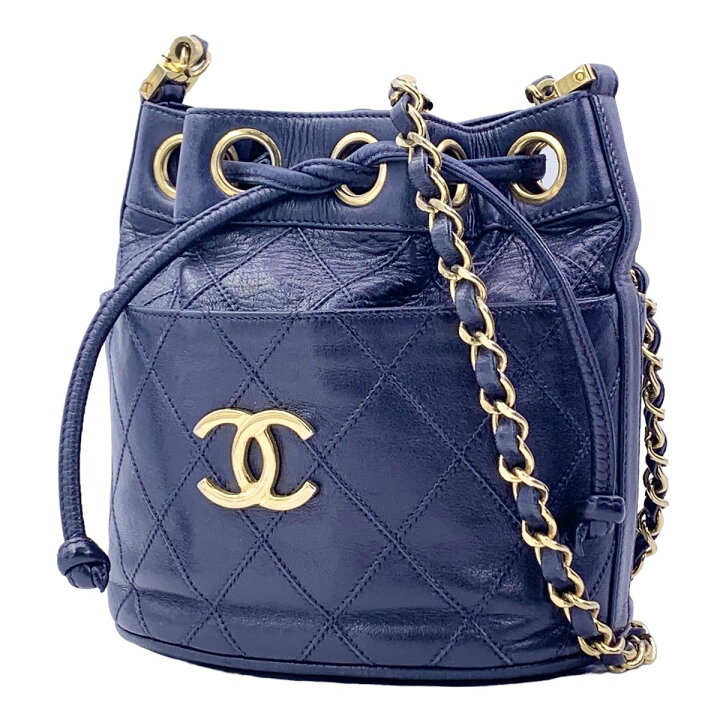 楽天市場】【中古】 CHANEL シャネル チェーンショルダー ビコローレ 