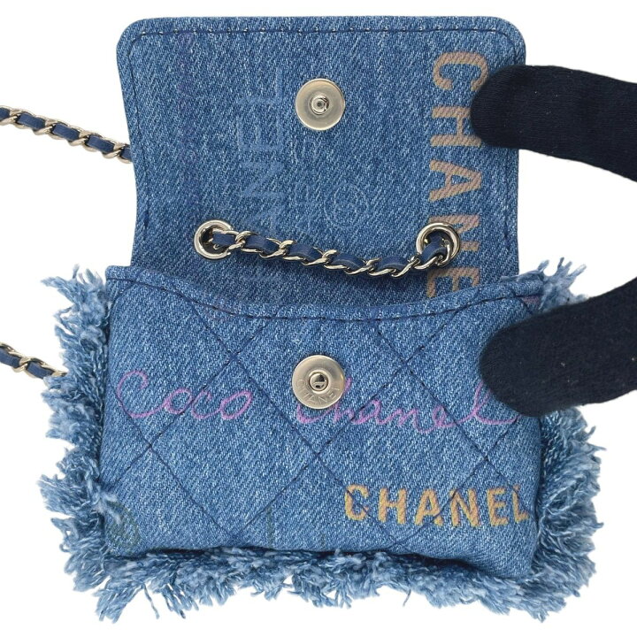 楽天市場】【中古】 CHANEL シャネル マトラッセ ミニ チェーン ポーチ 