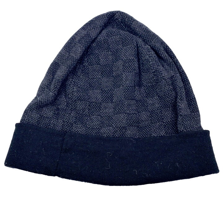 楽天市場】【中古】 LOUIS VUITTON ルイ・ヴィトン ニット帽 ダミエ 