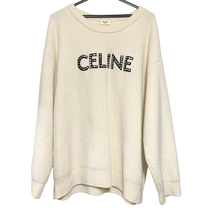 楽天市場】【中古】 CELINE セリーヌ 2A68W642Q ロゴスタッズ オーバー 