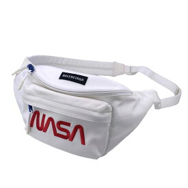 【中古】 BALENCIAGA バレンシアガ NASA ボディバッグ 6591412VZ8 ウエストポーチ バッグ ロゴ メンズ レディース 21AW ユニセックス 23022380 AO