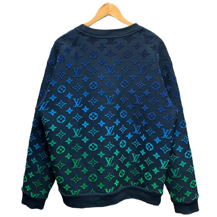 ルイヴィトン LOUIS VUITTON フラグメント スウェット トレーナー M 青  