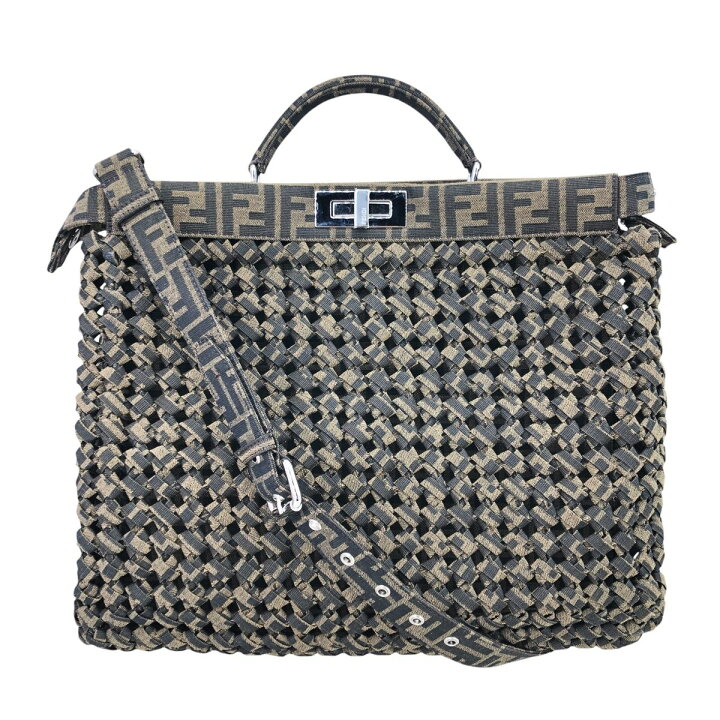 中古】 Fendi フェンディ ピーカブー アイシーユー ミディアム 7VA529 