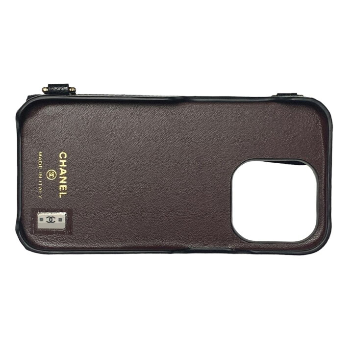 楽天市場】【中古】 CHANEL シャネル IPHONE 14PRO ケース マトラッセ 