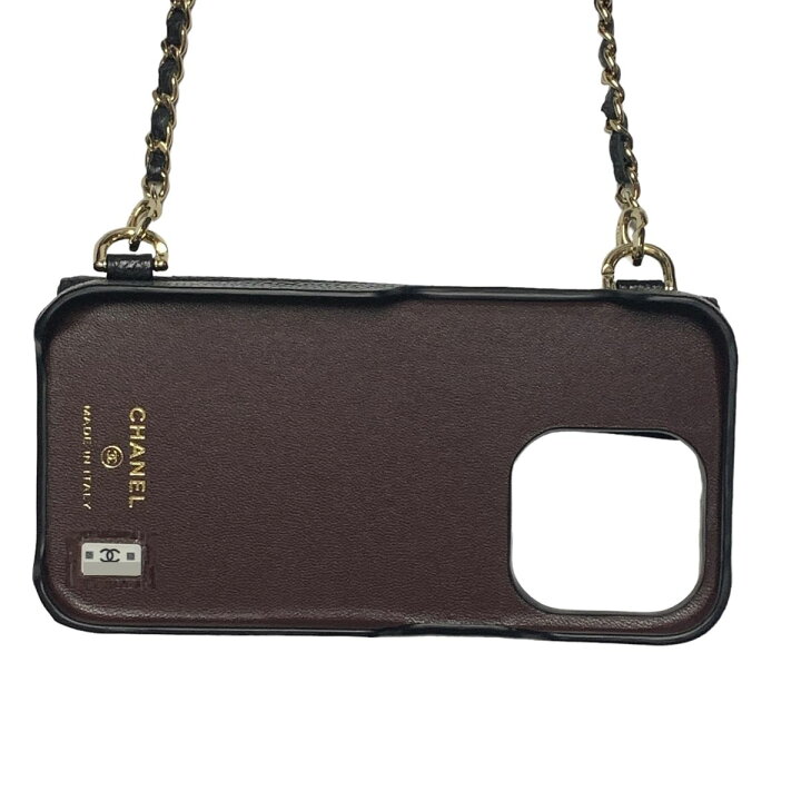 楽天市場】【中古】 CHANEL シャネル IPHONE 14PRO ケース マトラッセ 