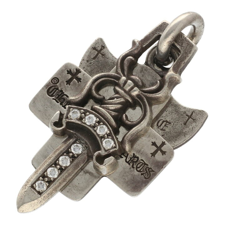 楽天市場】【中古】 CHROME HEARTS クロムハーツ 3トリンケッツ SV925  