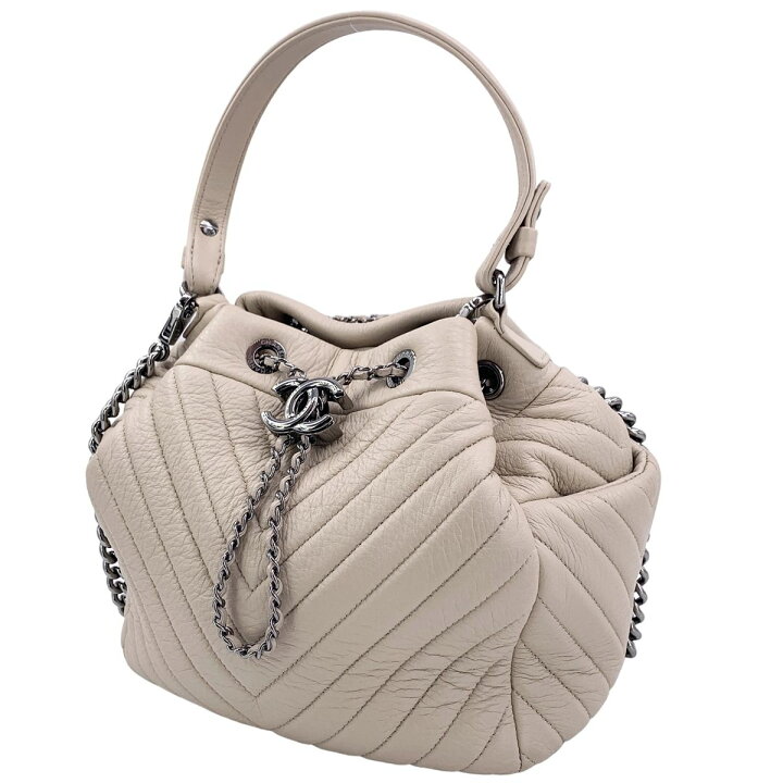 楽天市場】【中古】CHANEL シャネル A91273 シェブロンドロー 