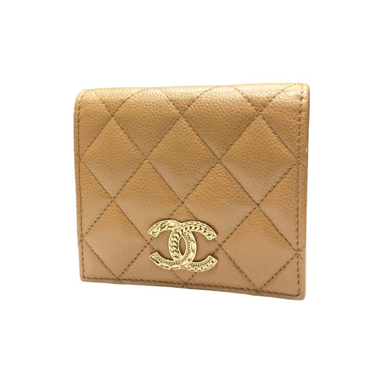 楽天市場】【中古】 CHANEL シャネル マトラッセ スモールウォレット 