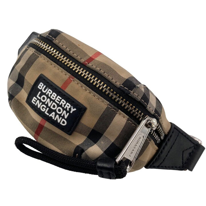 楽天市場】【中古】 BURBERRY バーバリー バムバッグ型 バッグチャーム 
