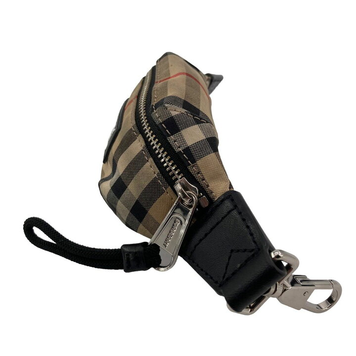 楽天市場】【中古】 BURBERRY バーバリー バムバッグ型 バッグチャーム 