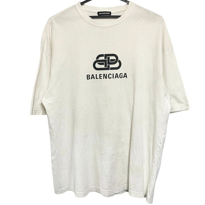 楽天市場】【中古】 BALENCIAGA バレンシアガ BBロゴ オーバーサイズ T  