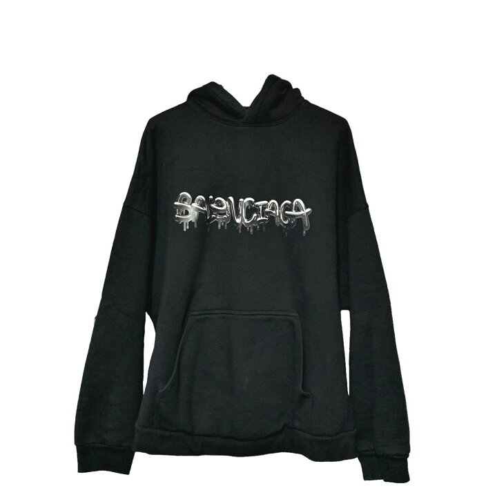 楽天市場】【中古】 BALENCIAGA バレンシアガ スライムロゴ プル 