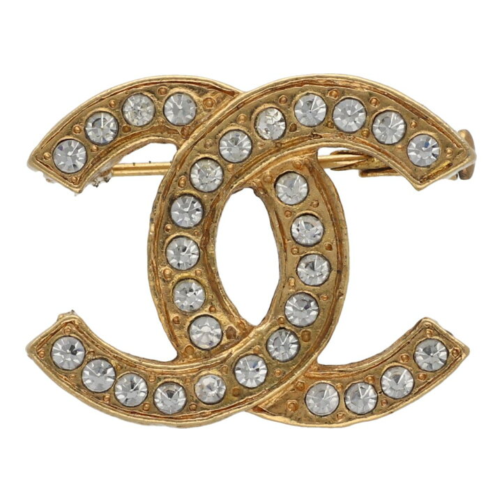 楽天市場】【中古】 CHANEL シャネル ココマーク ラインストーン  